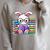 Cute Bunny Reader Rabbit Book Lover Reading Raglan Sleeve Sweatshirt Heather Forest