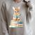 Cute Bunny Reading Book Back To School Easter Raglan Sleeve Sweatshirt Heather Forest Cute Bunny Reading Book Back To School Easter Raglan Sleeve Sweatshirt Heather Forest