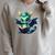 Cute Dragon With Book Raglan Sleeve Sweatshirt Heather Forest