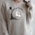 Cute Ghost Swinging Reading Book Halloween Ghost Costume Raglan Sleeve Sweatshirt Heather Forest