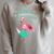 Cute Reading Is Flamazing Flamingo Book Lover Reader Raglan Sleeve Sweatshirt Heather Forest