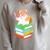 Cute Rodent Pet Bookworms Books And Guinea Pig Raglan Sleeve Sweatshirt Heather Forest