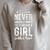 Cute Never Underestimate The Power Of A Girl Book Nerds Raglan Sleeve Sweatshirt Heather Forest