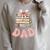 Dad Book First Chapter Birthday Family Matching Party Raglan Sleeve Sweatshirt Heather Forest