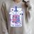 Dark Romance Reader Retro 90s Style Bookish Spicy Book Lover Raglan Sleeve Sweatshirt Heather Forest