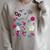 DC Comics Harley Quinn With Textbook Collage Raglan Sleeve Sweatshirt Heather Forest