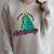 Dear Santa Books Only Christmas Book Tree Raglan Sleeve Sweatshirt Heather Forest