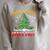 Dear Santa Books Only Christmas Tree Book Lovers Librarian Raglan Sleeve Sweatshirt Heather Forest