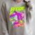 Disney The Jungle Book Baloo Jungle Boogie Poster Raglan Sleeve Sweatshirt Heather Forest