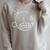 DOAWK Big Face Sketched Portrait Book Series Raglan Sleeve Sweatshirt Heather Forest