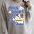 Dog Books Life Is Great Raglan Sleeve Sweatshirt Heather Forest
