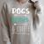 Dogs Books Coffee Tshirt Weekend Shirt Animal Lover Tee Raglan Sleeve Sweatshirt Heather Forest