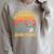 Dogs Books And Yarn Crocheting Retro Raglan Sleeve Sweatshirt Heather Forest