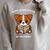 Don't Judge A Book By Its Cover Reading Jack Russell Terrier Raglan Sleeve Sweatshirt Heather Forest