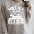 Don't Talk To Me I'm Reading Book Nerd Shirt Book Lover Raglan Sleeve Sweatshirt Heather Forest