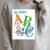Dr Seuss ABC Book Cover Premium Tri-Blend Raglan Sleeve Sweatshirt Heather Forest