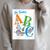 Dr Seuss ABC Book Cover Raglan Sleeve Sweatshirt Heather Forest