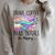 Drink Coffee Read Books And Be Happy Raglan Sleeve Sweatshirt Heather Forest