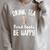 I Drink Tea Read Books Be Happy Book Lover Tea Drinker Raglan Sleeve Sweatshirt Heather Forest