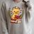 Duck Reading Book Graphic Duck With Book Floral Raglan Sleeve Sweatshirt Heather Forest Duck Reading Book Graphic Duck With Book Floral Raglan Sleeve Sweatshirt Heather Forest