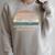 Easily Distracted By Birds & Books Retro Birding Bird Raglan Sleeve Sweatshirt Heather Forest
