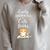Easily Distracted By Cats And Books Cat & Book Lover Raglan Sleeve Sweatshirt Heather Forest