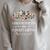 Easily Distracted By Flowers And Books Raglan Sleeve Sweatshirt Heather Forest