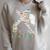 Easily Distracted By Tango And Books Dance Bookworm Reading Raglan Sleeve Sweatshirt Heather Forest
