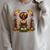 Educated Melanin Queen Afro Women Reading Book History Raglan Sleeve Sweatshirt Heather Forest