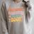 Emotionally Recovering From A Book Reading Raglan Sleeve Sweatshirt Heather Forest