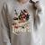Enemies To Lovers Book Reader Roses Bookish Booktok Retro Raglan Sleeve Sweatshirt Heather Forest