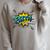 Faith Is My Superpower Fun Comic Book Christian Premium Tri-Blend Raglan Sleeve Sweatshirt Heather Forest