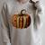 Fall Book Pumpkin Halloween Retro Fall Librarians Bookworm Raglan Sleeve Sweatshirt Heather Forest