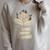 Fantasy Dragon & Books Magical Reader Raglan Sleeve Sweatshirt Heather Forest