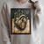 Floral Anatomical Heart Dark Academia Vintage Gothic Book Raglan Sleeve Sweatshirt Heather Forest
