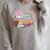 Floral Book Foxtrot Delta Tango 8647 Raglan Sleeve Sweatshirt Heather Forest