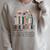 Floral Booktrovert Wildflowers Bookworm Reading Book Lovers Raglan Sleeve Sweatshirt Heather Forest