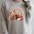 Fox And Book Lover Graphic For Women And Spring Pink Flower Raglan Sleeve Sweatshirt Heather Forest
