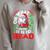 What Fun It Is To Read Books Christmas Santa Reading Books Raglan Sleeve Sweatshirt Heather Forest