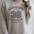 Guest List 30th Birthday 1990 Guest Book In Shirt Font Raglan Sleeve Sweatshirt Heather Forest