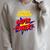 Guidance Counselor Teacher Superhero Superpower Comic Book Raglan Sleeve Sweatshirt Heather Forest
