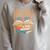 Ha Ha Made You Read Reading Quotes Bookish Book Lover Raglan Sleeve Sweatshirt Heather Forest