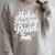 Haha Made You Read Books Bookworm Teacher Librarian Raglan Sleeve Sweatshirt Heather Forest