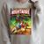Halloween Monster Scary Vintage Horror Comic Book Raglan Sleeve Sweatshirt Heather Forest