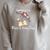 Happiness Is Books And Rainy Days Raglan Sleeve Sweatshirt Heather Forest