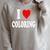 I Heart Love Coloring Hobbies Books Pencils Crayons Marker Raglan Sleeve Sweatshirt Heather Forest