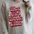 Hot Girl Book Club Retro Daisies Raglan Sleeve Sweatshirt Heather Forest