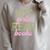 Hot Girls Read Books Retro Varsity Aesthetic Reading Raglan Sleeve Sweatshirt Heather Forest