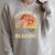 I'd Rather Be Reading Book Lover Vintage Sunset Apparel Premium Tri-Blend Raglan Sleeve Sweatshirt Heather Forest