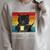 I'd Rather Be Reading Books And Drinking Coffee Cat For Men Women Kids Raglan Sleeve Sweatshirt Heather Forest